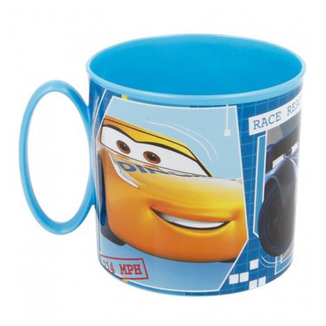 Disney Cars 265ml Blue Microwave Mug Extra Image 1